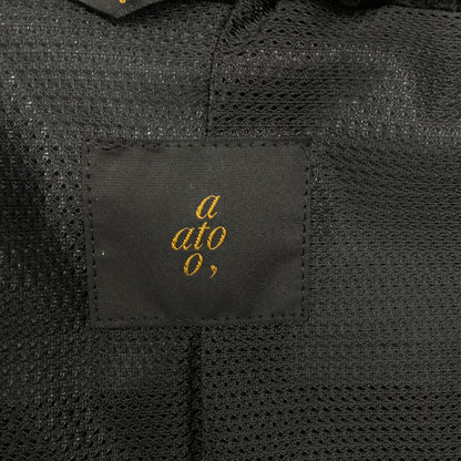 ato アトウ ﾌﾞﾗｯｸ AM24A-B01 ｽﾀﾝﾄﾞｶﾗｰﾌﾞﾙｿﾞﾝ ジャケット 46