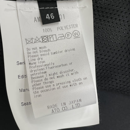 ato アトウ ﾌﾞﾗｯｸ AM24A-B01 ｽﾀﾝﾄﾞｶﾗｰﾌﾞﾙｿﾞﾝ ジャケット 46