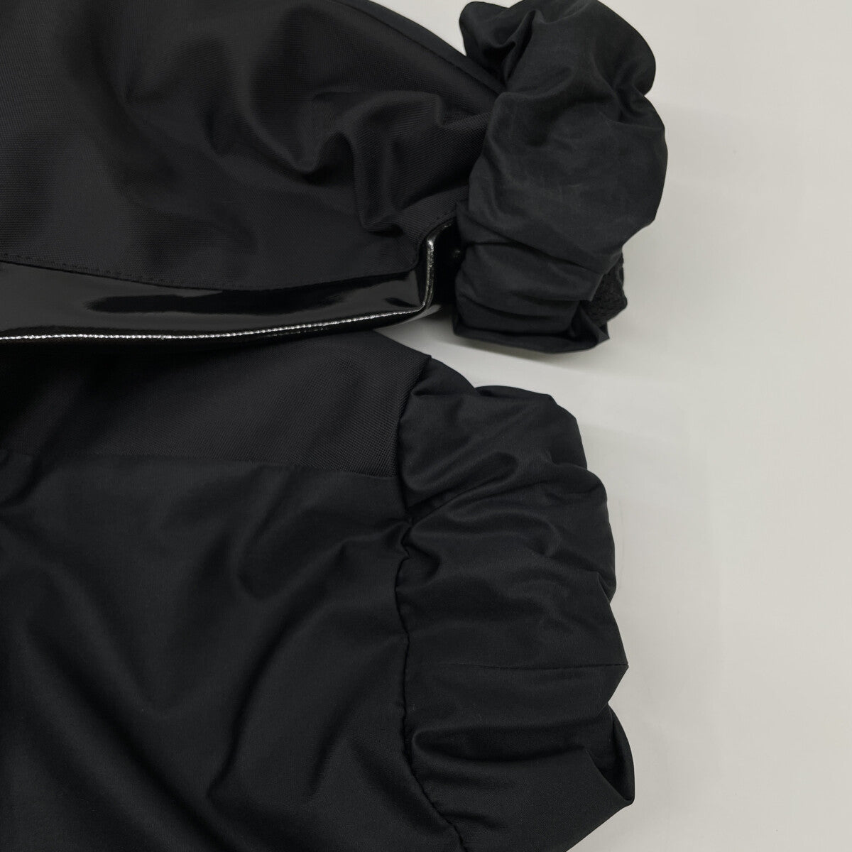 ato アトウ ﾌﾞﾗｯｸ AM24A-B01 ｽﾀﾝﾄﾞｶﾗｰﾌﾞﾙｿﾞﾝ ジャケット 46