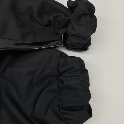 ato アトウ ﾌﾞﾗｯｸ AM24A-B01 ｽﾀﾝﾄﾞｶﾗｰﾌﾞﾙｿﾞﾝ ジャケット 46