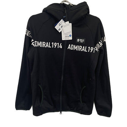 Admiral アドミラル ﾌﾞﾗｯｸ ADMA195 ｼﾞｯﾌﾟｱｯﾌﾟﾌｰﾃﾞｨ トップス M