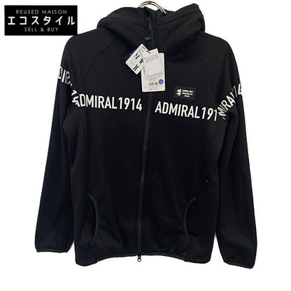 Admiral アドミラル ﾌﾞﾗｯｸ ADMA195 ｼﾞｯﾌﾟｱｯﾌﾟﾌｰﾃﾞｨ トップス M