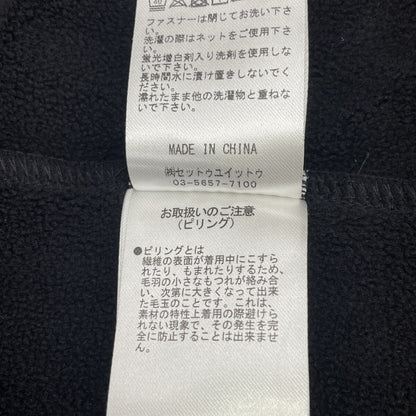 Admiral アドミラル ﾌﾞﾗｯｸ ADMA195 ｼﾞｯﾌﾟｱｯﾌﾟﾌｰﾃﾞｨ トップス M