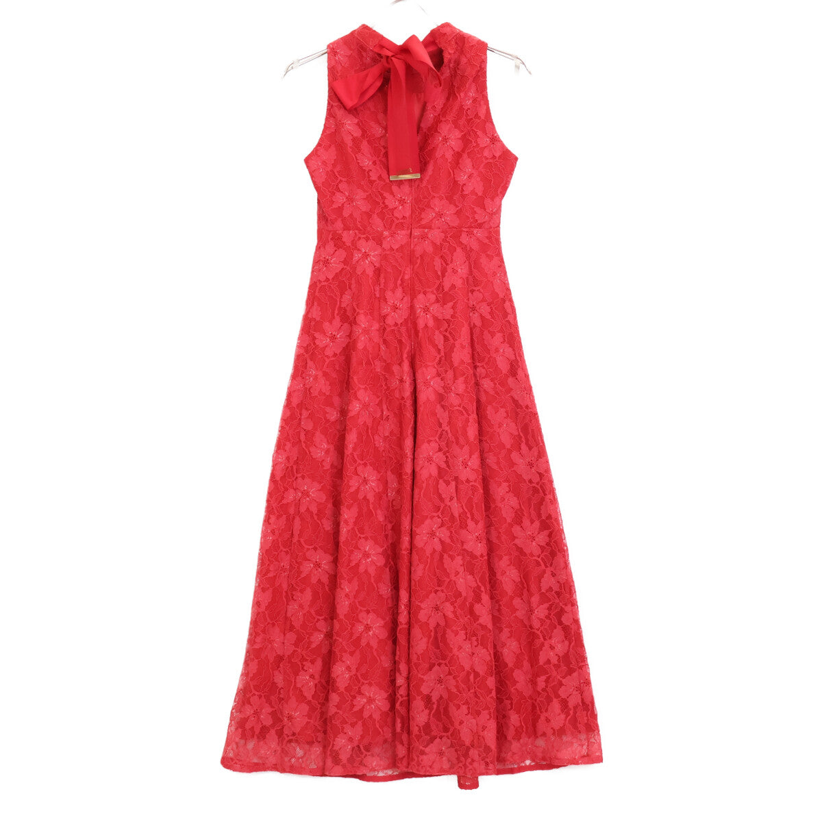 snidel スナイデル 【美品】SWFO234058 バックリボン レース ノースリーブ ロングドレス/ ワンピース 0