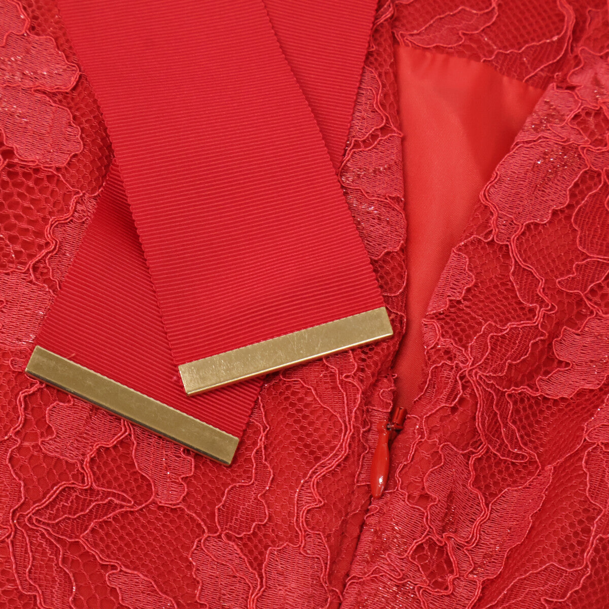 snidel スナイデル 【美品】SWFO234058 バックリボン レース ノースリーブ ロングドレス/ ワンピース 0