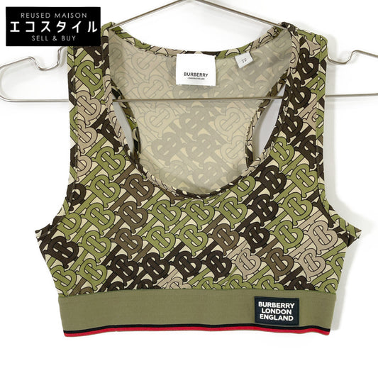 BURBERRY バーバリー 【美品/国内正規】8018976 TBロゴ タンクトップ トップス XS