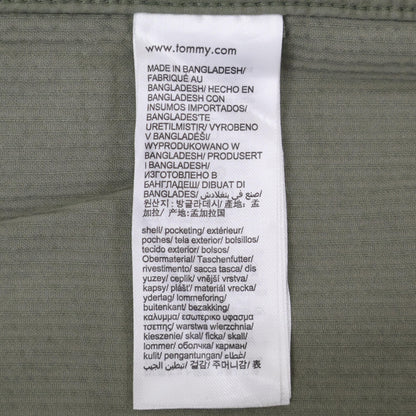 TOMMY HILFIGER トミーヒルフィガー ｸﾞﾘｰﾝ MW36855 ﾘﾗｯｸｽﾌｨｯﾄ ｺｰﾃﾞｨﾛｲｼｬﾂ トップス M