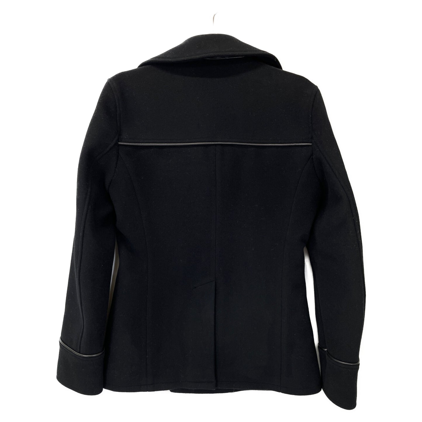 WJK ダブルジェイケイ ブラック 1822 WI77h メルトンウールピーコート コート M