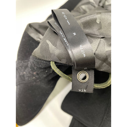 WJK ダブルジェイケイ ブラック 1822 WI77h メルトンウールピーコート コート M