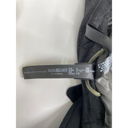 WJK ダブルジェイケイ ブラック 1822 WI77h メルトンウールピーコート コート M