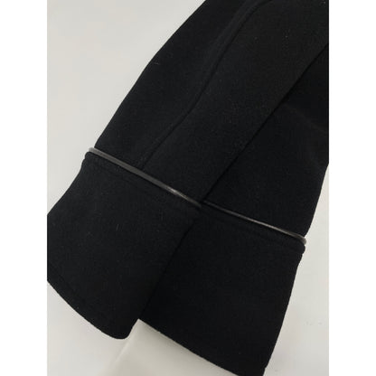 WJK ダブルジェイケイ ブラック 1822 WI77h メルトンウールピーコート コート M