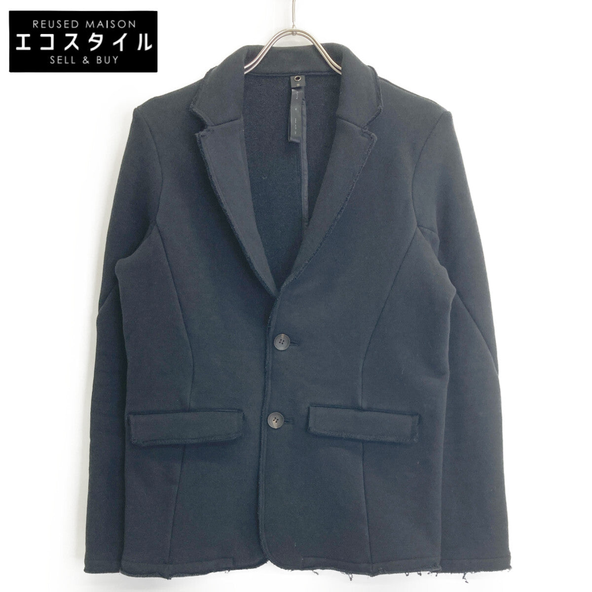 WJK ダブルジェイケイ ﾌﾞﾗｯｸ 2923 hj17k ｽｳｪｯﾄｼﾞｬｹｯﾄ ジャケット M