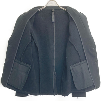 WJK ダブルジェイケイ ﾌﾞﾗｯｸ 2923 hj17k ｽｳｪｯﾄｼﾞｬｹｯﾄ ジャケット M