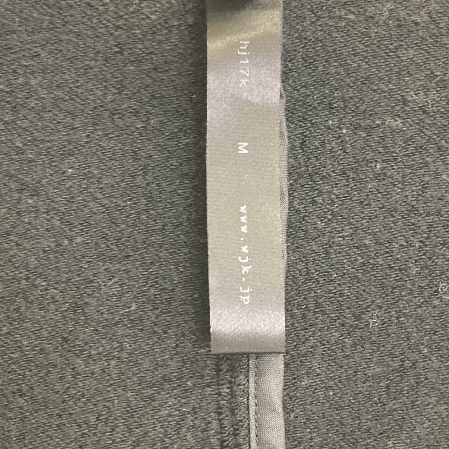 WJK ダブルジェイケイ ﾌﾞﾗｯｸ 2923 hj17k ｽｳｪｯﾄｼﾞｬｹｯﾄ ジャケット M