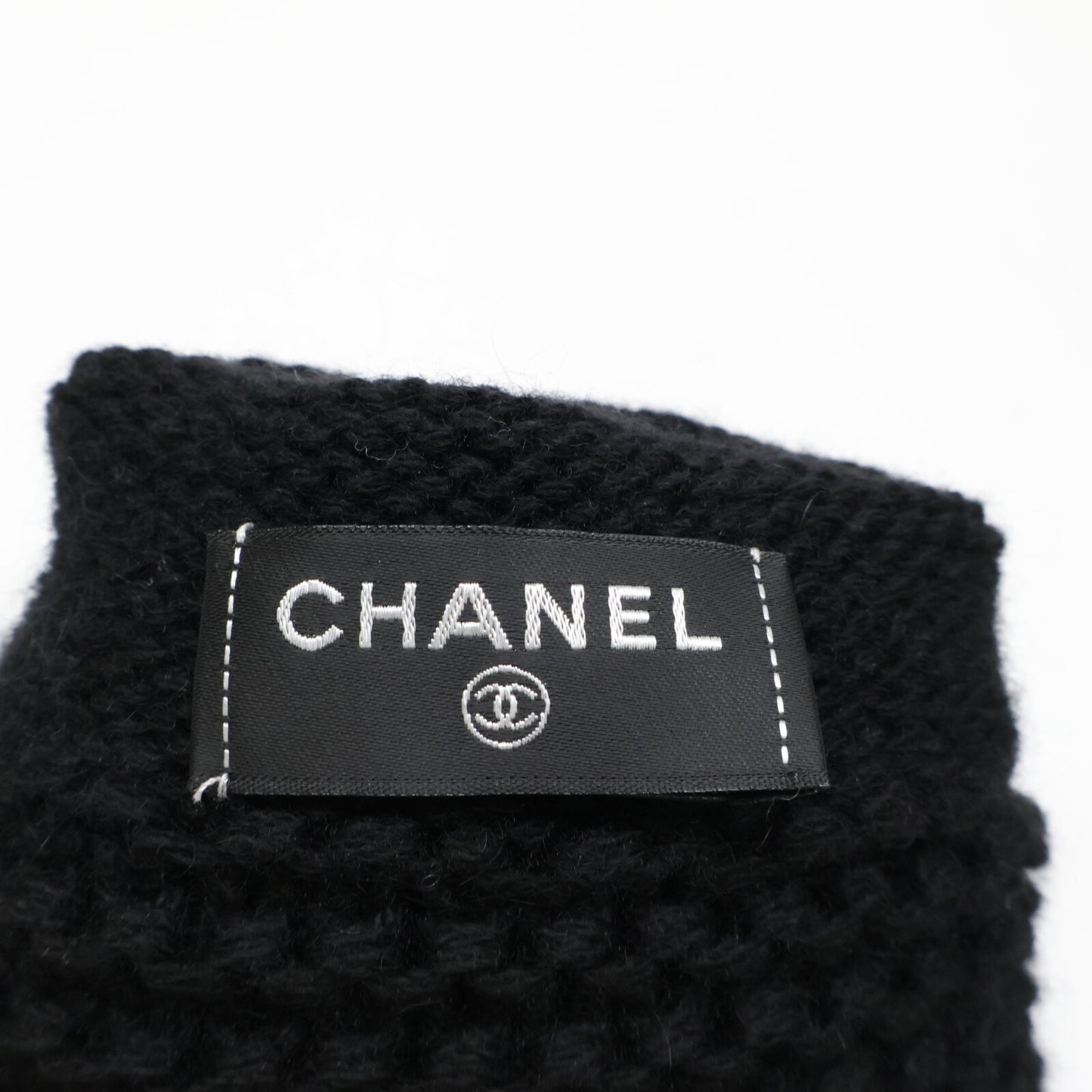 CHANEL シャネル 【新品同様】CCココマーク カシミヤ ニット グローブ