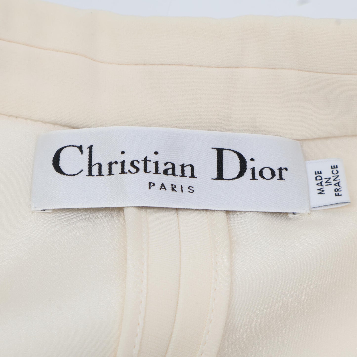 Christian Dior クリスチャンディオール 【美品/国内正規】3C21265A1624 シルク100％ ピークドラペル ジャケット 38
