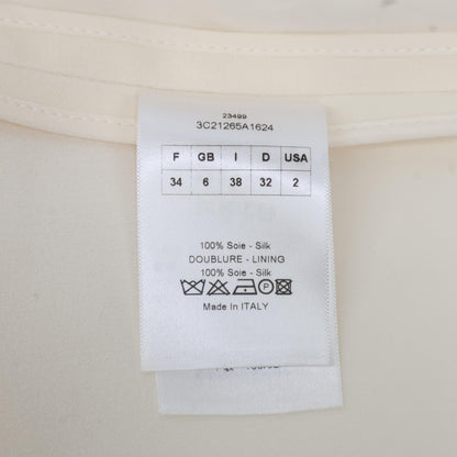 Christian Dior クリスチャンディオール 【美品/国内正規】3C21265A1624 シルク100％ ピークドラペル ジャケット 38
