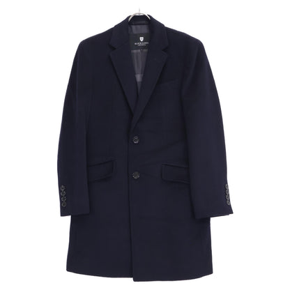 BLACK LABEL CRESTBRIDGE ブラックレーベルクレストブリッジ ﾈｲﾋﾞｰ 2017年製 51B10-703-28 ｳｰﾙ ﾁｪｽﾀｰｺｰﾄ コート S