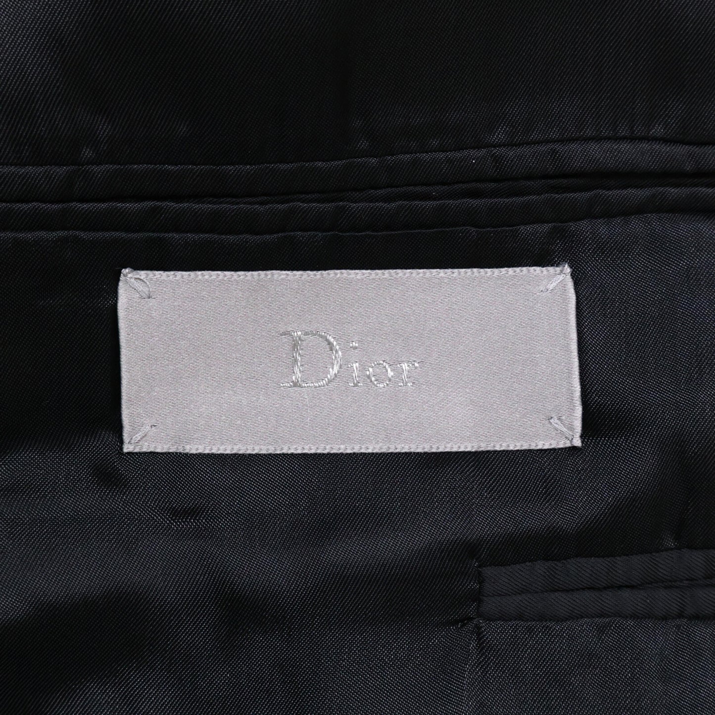 DIOR ディオール 【国内正規】633C720A3870 ウールｘシルク 2Bシングル スーツ　セットアップ 46R