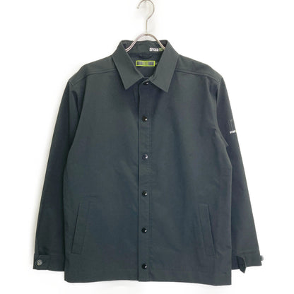 SY32 by SWEET YEARS エスワイサーティトゥーバイスウィートイヤーズ ブラック NE24S12 WOVAN DOUBLE CLOTH SHIRTS JK ジャケット L