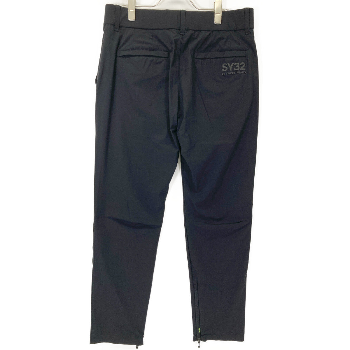 SY32 by SWEET YEARS エスワイサーティトゥーバイスウィートイヤーズ ブラック NERO02303 REVOLUTIONAL STRETCH PANTS ボトムス XL