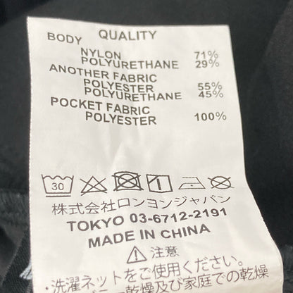 SY32 by SWEET YEARS エスワイサーティトゥーバイスウィートイヤーズ ブラック NERO02303 REVOLUTIONAL STRETCH PANTS ボトムス XL