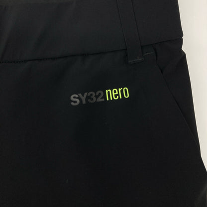 SY32 by SWEET YEARS エスワイサーティトゥーバイスウィートイヤーズ ブラック NERO02303 REVOLUTIONAL STRETCH PANTS ボトムス XL