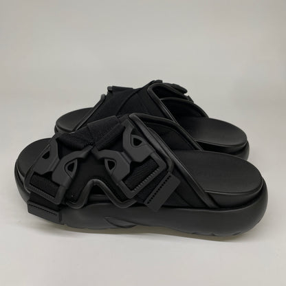BOTTEGA VENETA ボッテガヴェネタ 【新品同様】754358 V3C41 1000 SNAP SANDAL スナップ スライド サンダル シューズ 37