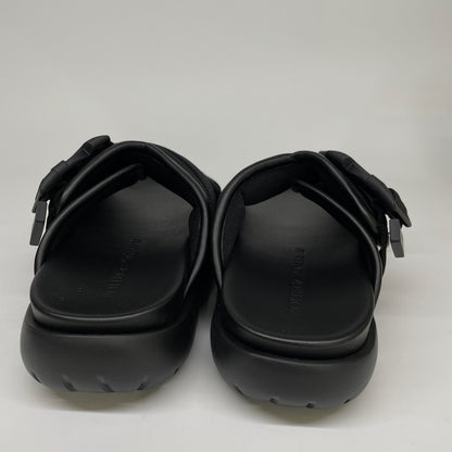 BOTTEGA VENETA ボッテガヴェネタ 【新品同様】754358 V3C41 1000 SNAP SANDAL スナップ スライド サンダル シューズ 37