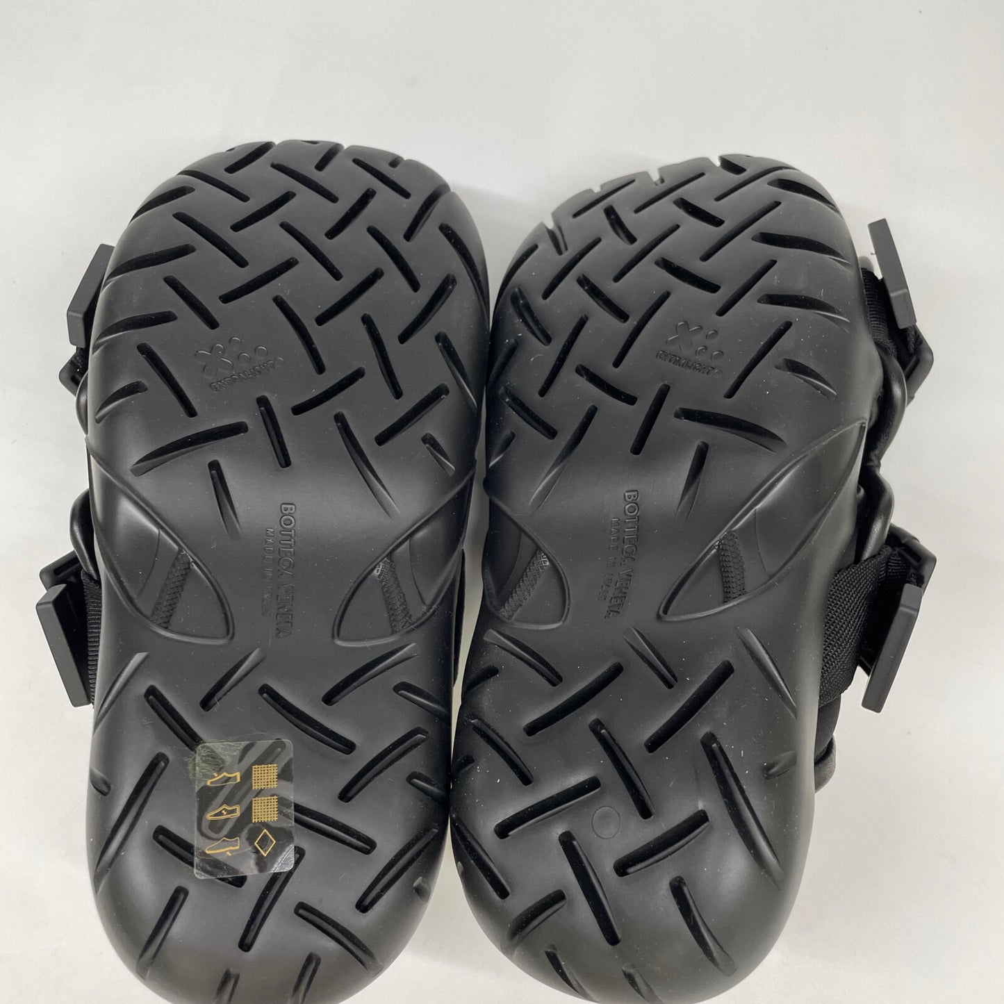 BOTTEGA VENETA ボッテガヴェネタ 【新品同様】754358 V3C41 1000 SNAP SANDAL スナップ スライド サンダル シューズ 37