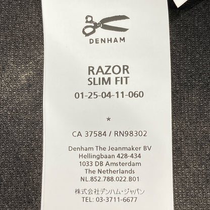 DENHAM デンハム ×WDS ブラック RAZOL SLIM FIT デニム ボトムス 32