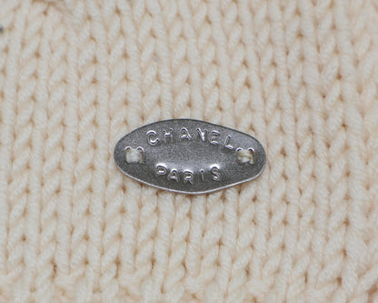 CHANEL シャネル 【美品/国内正規】99A P13656V00633 ケーブル タートルネック ニットセーター/ トップス 38