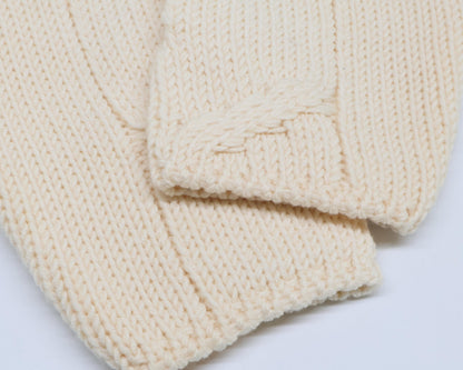 CHANEL シャネル 【美品/国内正規】99A P13656V00633 ケーブル タートルネック ニットセーター/ トップス 38