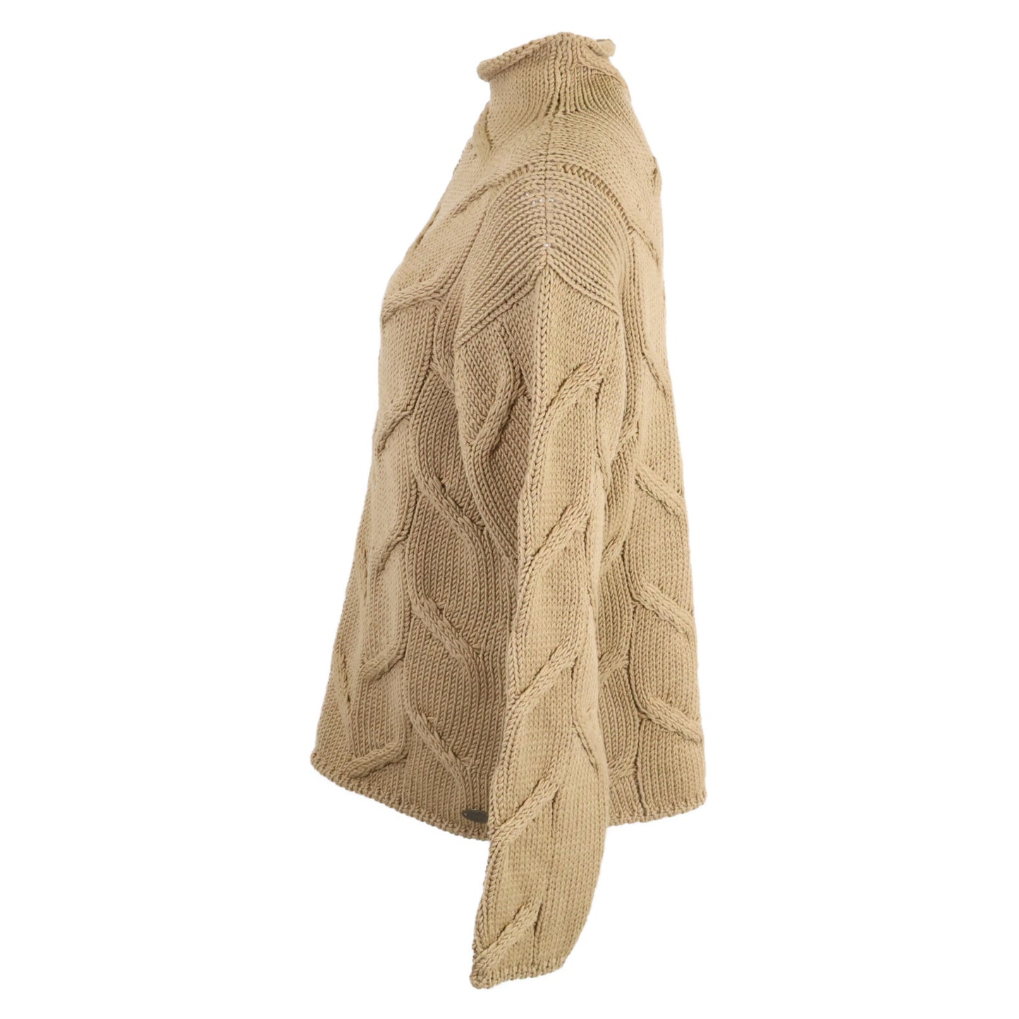 CHANEL シャネル 【美品/国内正規】99A P13655V00633 ケーブル タートルネック ニットセーター/ トップス 38