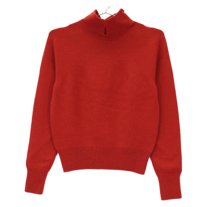 CHANEL シャネル レッド 00A P16084V00791 カシミヤ ハイネックニット トップス 38