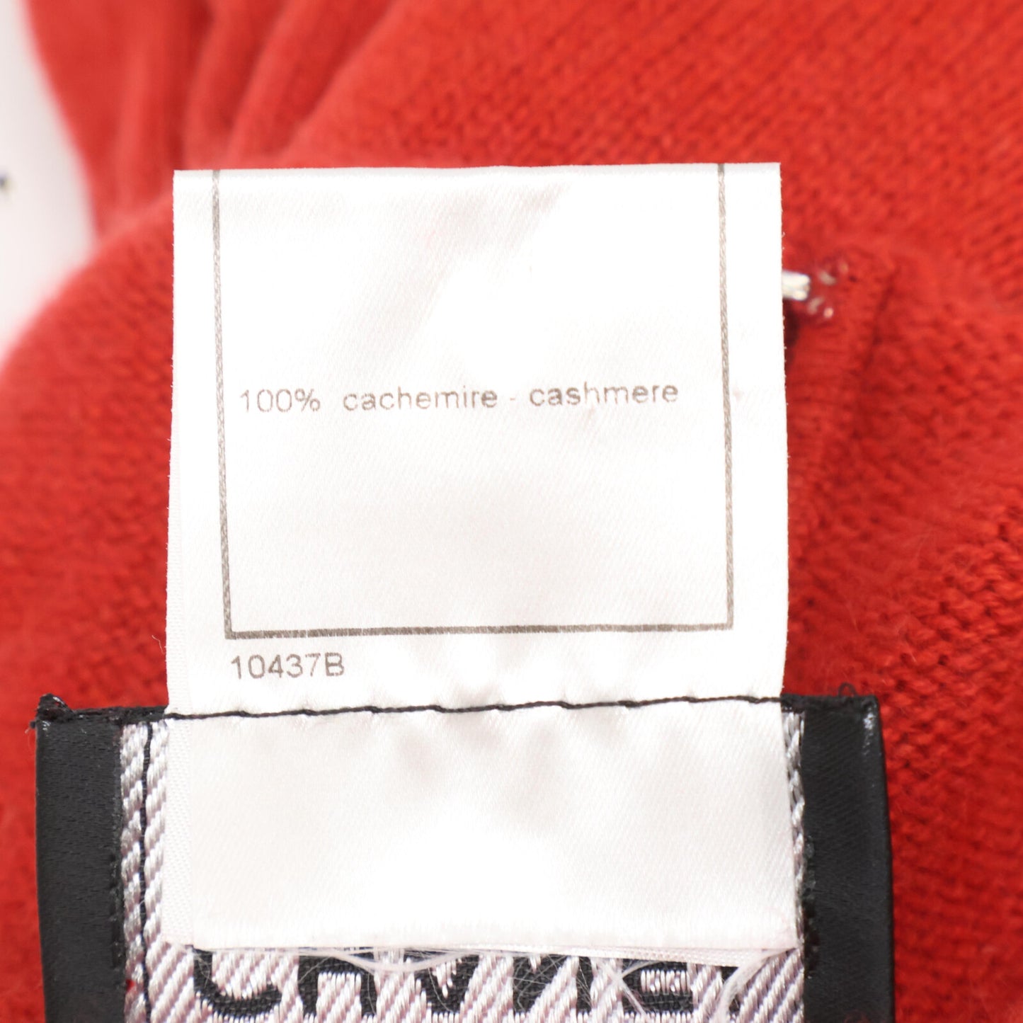 CHANEL シャネル レッド 00A P16084V00791 カシミヤ ハイネックニット トップス 38
