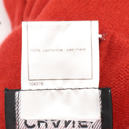 CHANEL シャネル レッド 00A P16084V00791 カシミヤ ハイネックニット トップス 38