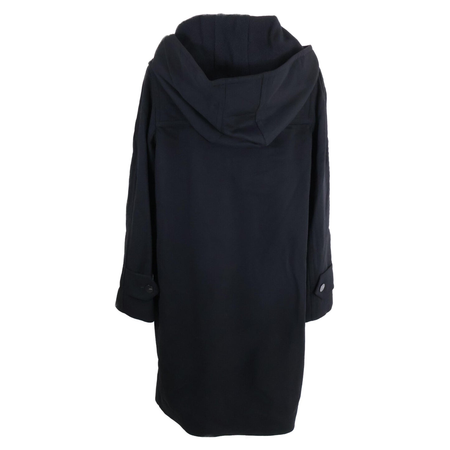 CHANEL シャネル 【国内正規】99A P14063W02560 ロゴボタン ウールｘカシミヤ フーディ コート 38