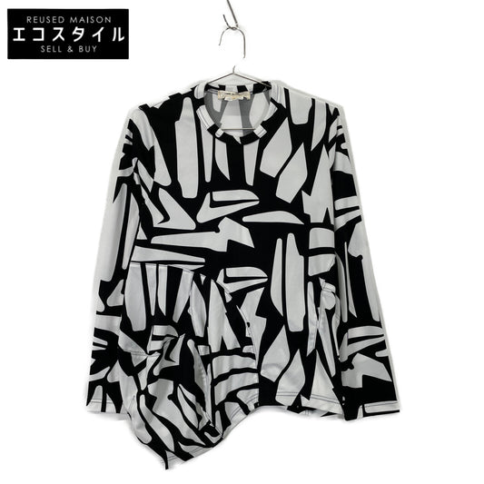 COMMEdesGARCONS コムデギャルソン ブラック/ホワイト 22AW GJ-T013 トップス トップス S