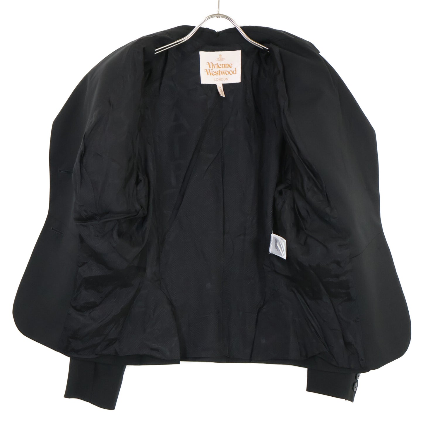 Vivienne Westwood ヴィヴィアンウエストウッド 【美品/国内正規】356-03-47301 ウール 変形 2B ジャケット I：40