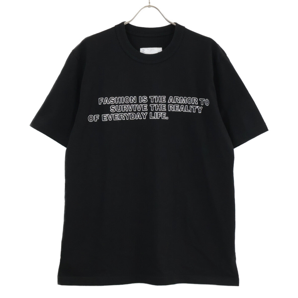 sacai サカイ ﾌﾞﾗｯｸ 24-0894S ｸﾞﾗﾌｨｯｸｴﾝﾌﾞﾛｲﾀﾞﾘｰ Tｼｬﾂ トップス 5