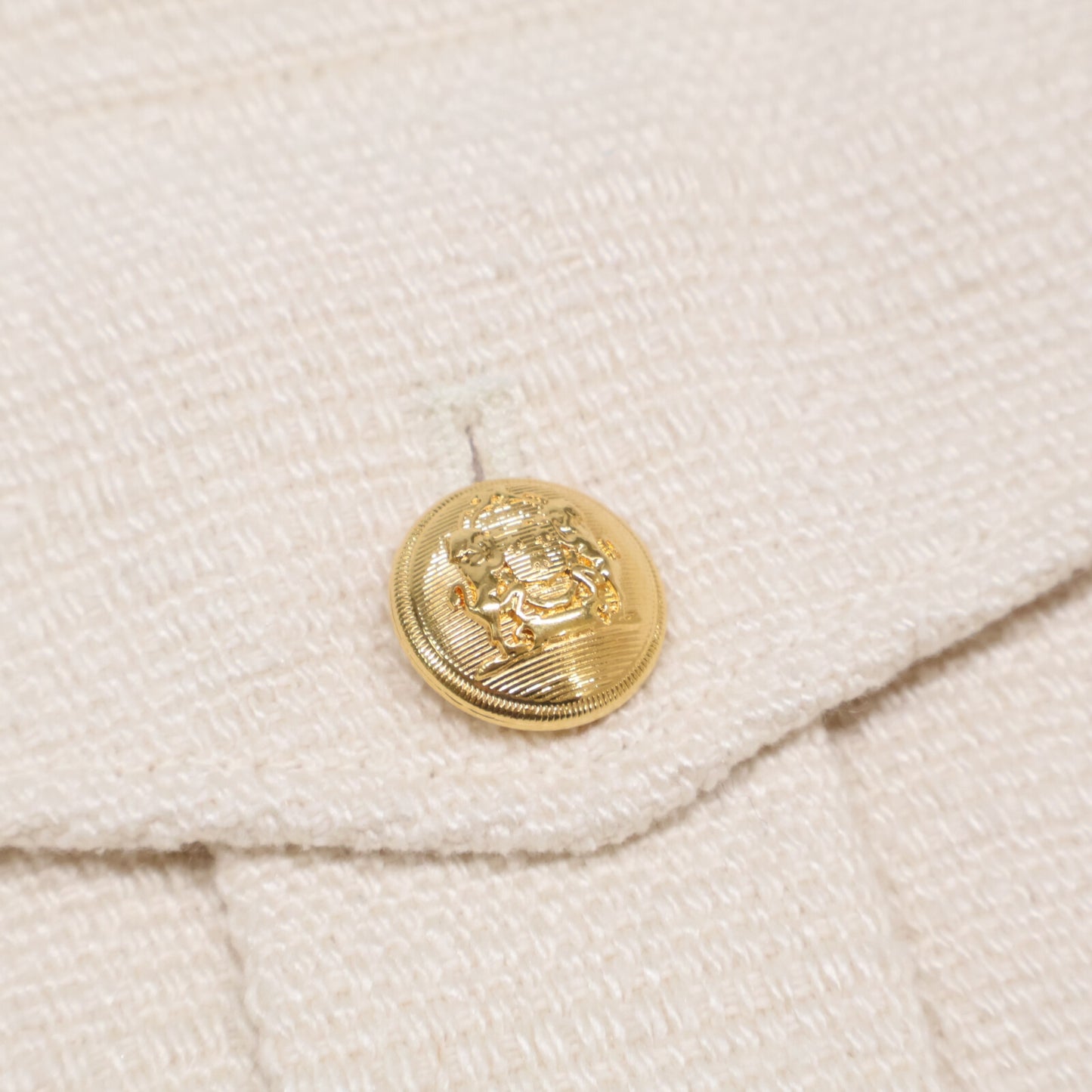 CELINE セリーヌ 美品 国内正規 2V57M410T クロップド オフィサー ジャケット 36