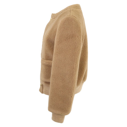 CELINE セリーヌ 美品 国内正規 2V22V382V カシミヤシルク チェルシーブルゾン ジャケット 34