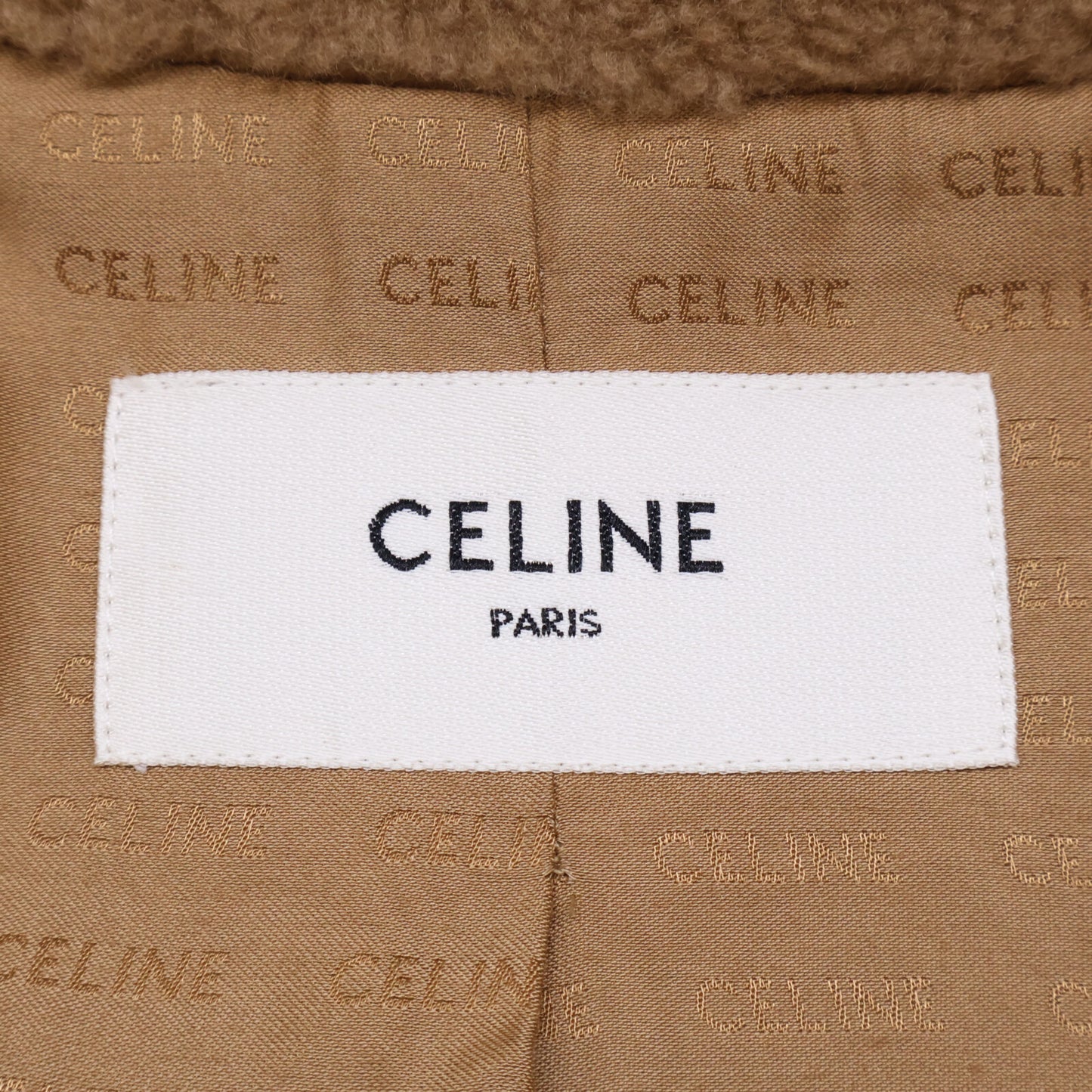 CELINE セリーヌ 美品 国内正規 2V22V382V カシミヤシルク チェルシーブルゾン ジャケット 34