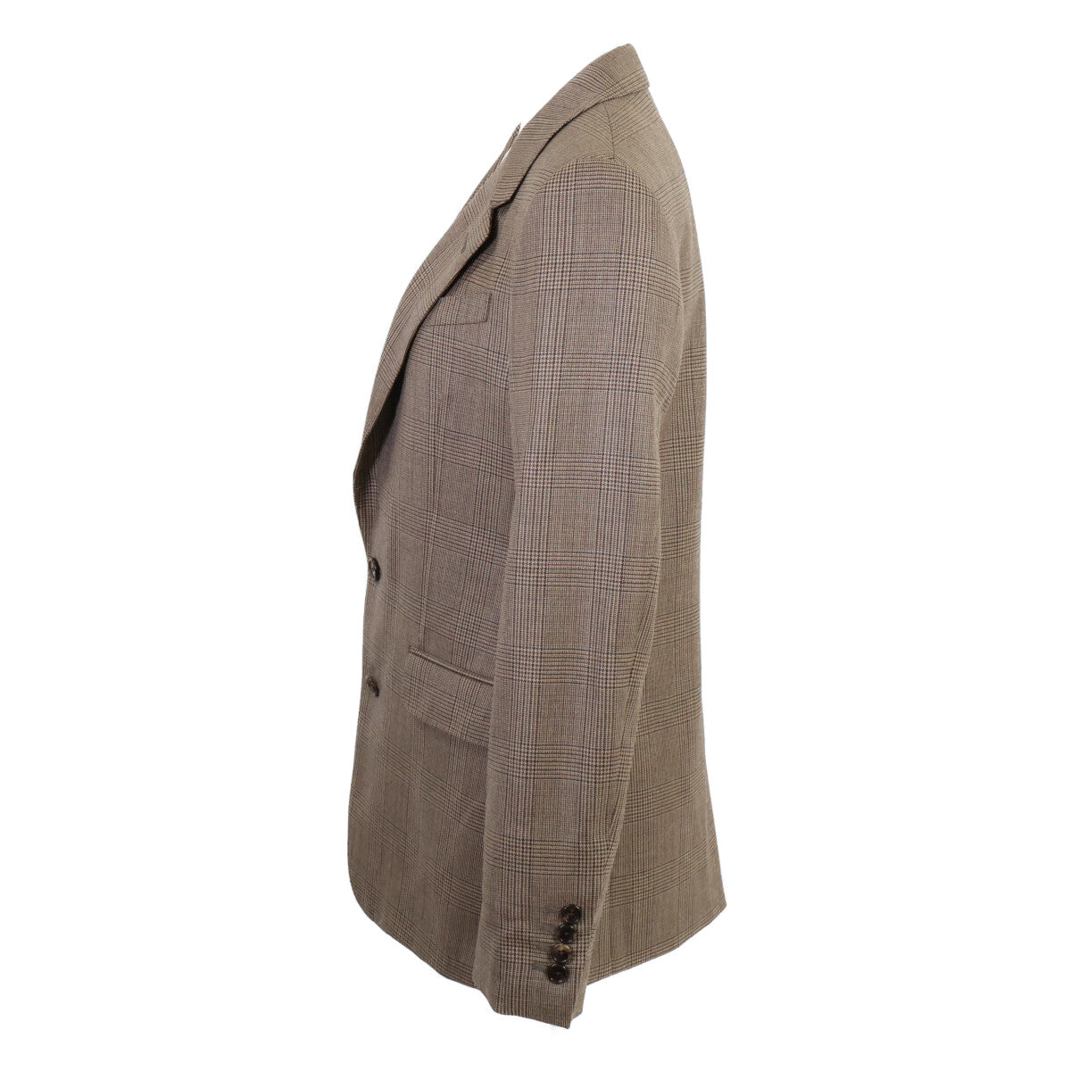 CELINE セリーヌ 【美品/国内正規】2V742814K グレンチェック テーラード ジャケット 36