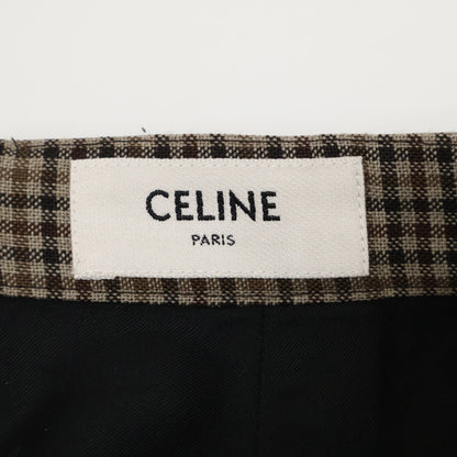 CELINE セリーヌ ｶﾞﾝｸﾗﾌﾞﾁｪｯｸ 2J456984N ｽｶｰﾄ スカート 38