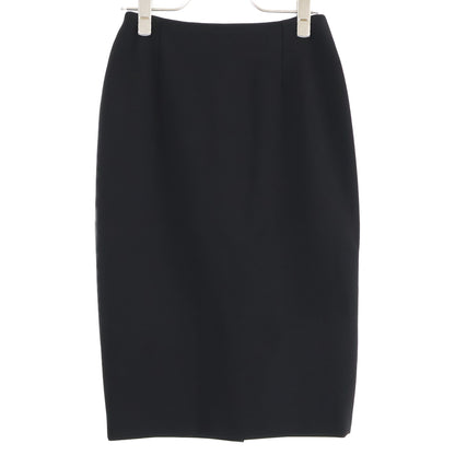 Christian Dior クリスチャンディオール ﾌﾞﾗｯｸ ﾄﾞｯﾄ 7E21305A1810 ﾁｭｰﾙ ﾛﾝｸﾞｽｶｰﾄ スカート 34