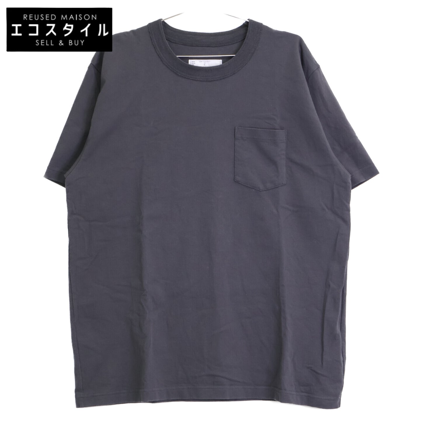 sacai サカイ ｸﾞﾚｰ 24-0896S ｸﾞﾗﾌｨｯｸﾌﾟﾘﾝﾄ Tｼｬﾂ トップス 5