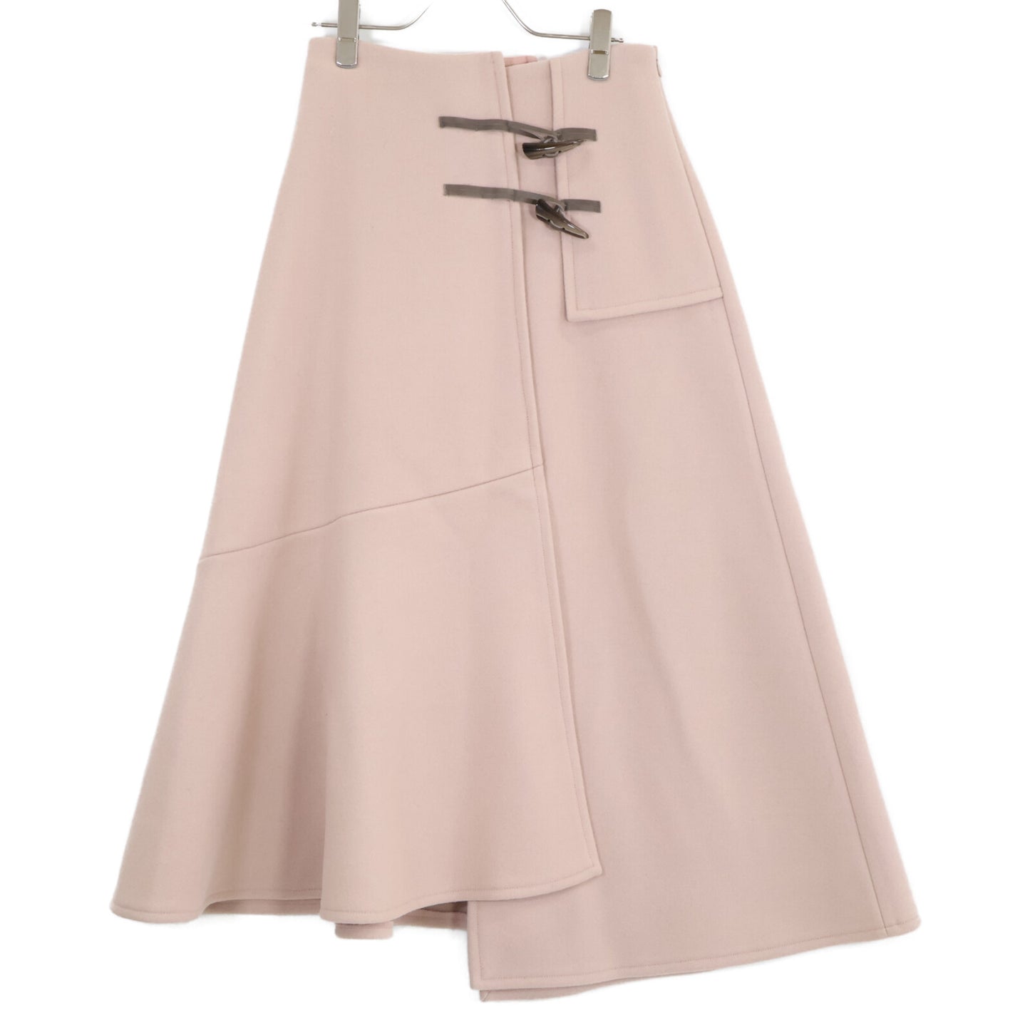 AMERI アメリ ﾋﾟﾝｸ undressed duffle detail skirt スカート S