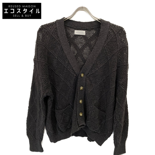 BALLAST ARK バラストアーク ﾁｬｺｰﾙ BA09-K000 ﾀﾞｲﾔﾒｯｼｭｶｰﾃﾞｨｶﾞﾝ トップス F